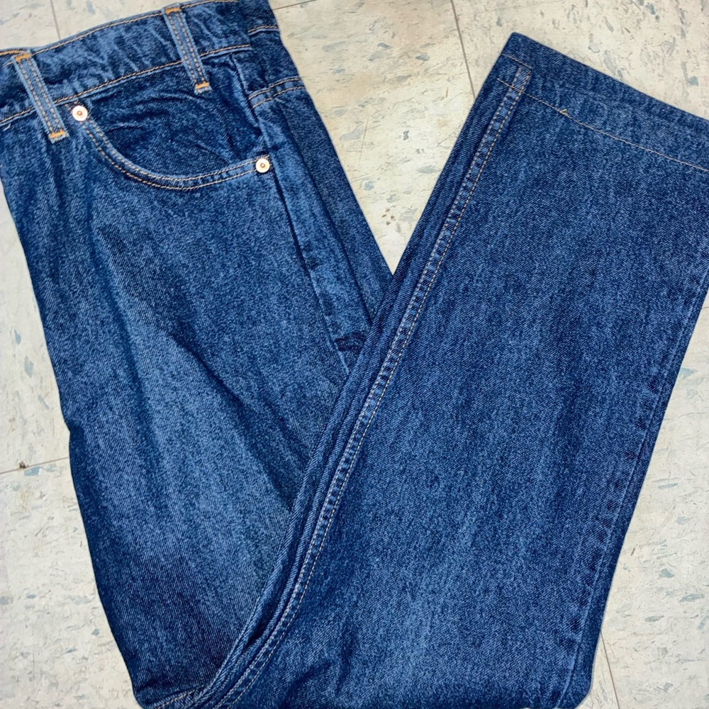 Levi's 505 Straight Leg Denim Jeans - Classic Blue